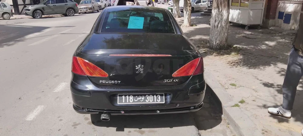 Carte voiture Peugeot 307 CC