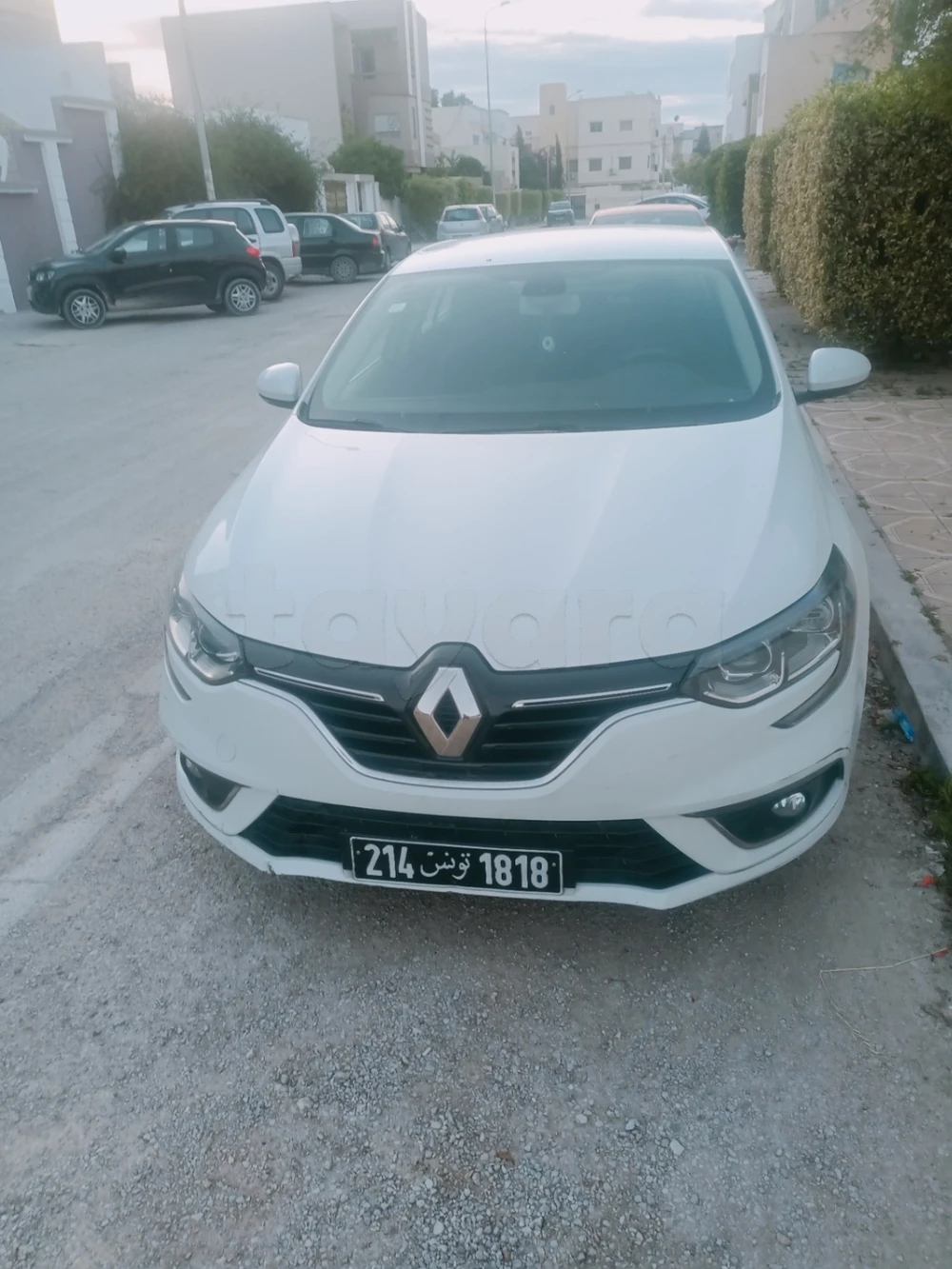 Carte voiture Renault Megane