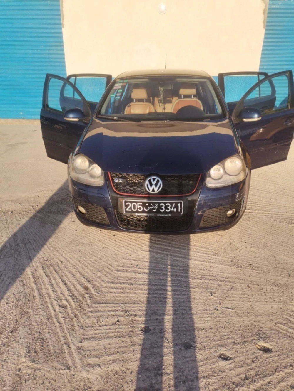 Carte voiture Volkswagen Golf 5