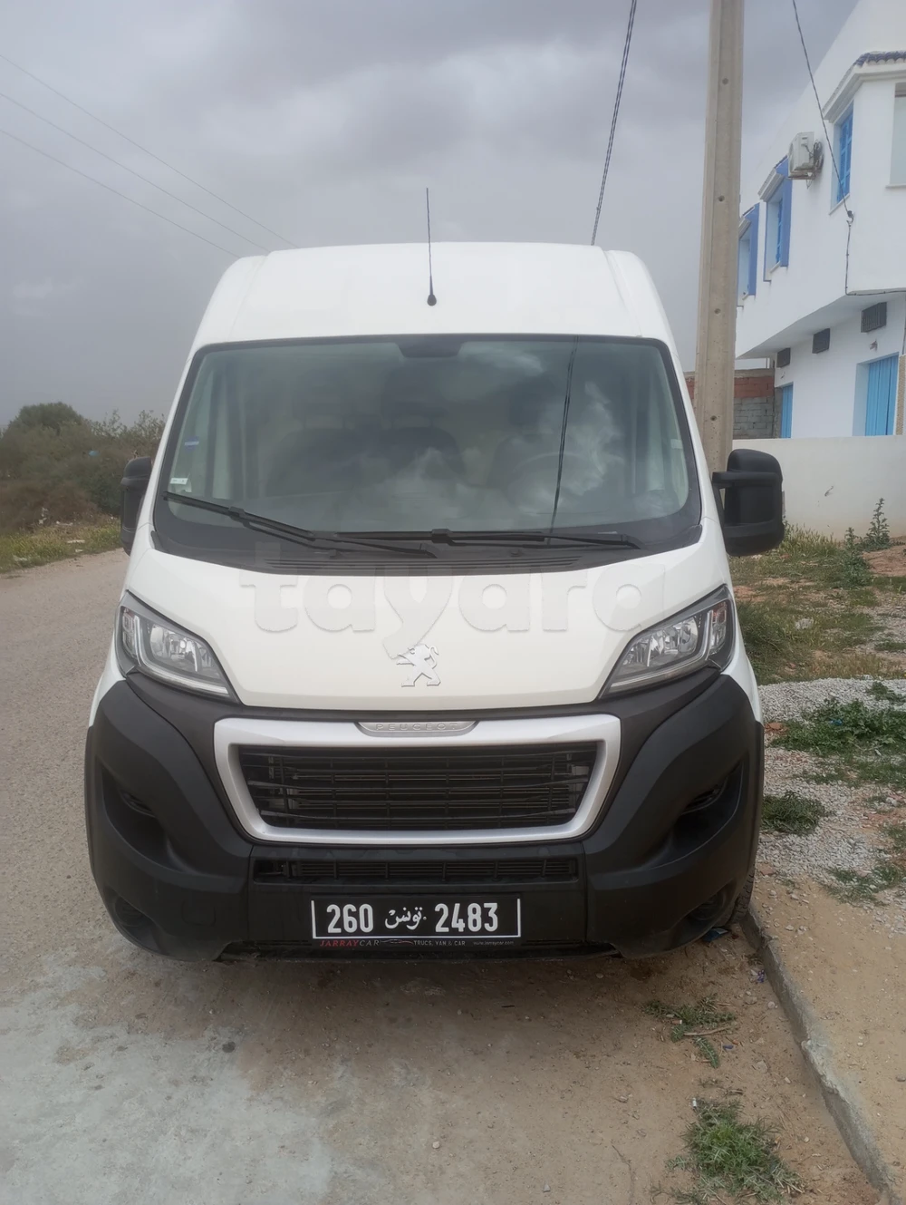 Carte voiture Peugeot Boxer