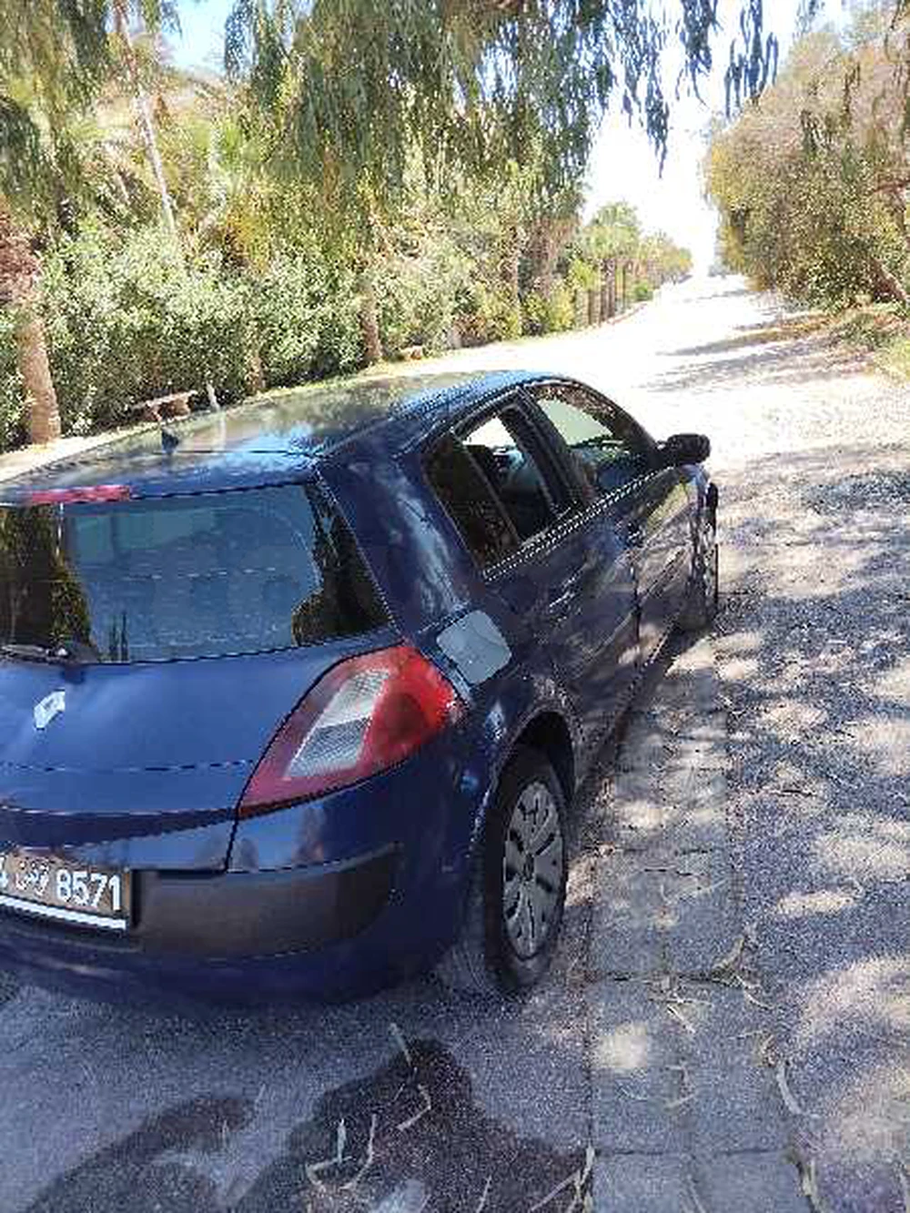 Carte voiture Renault Megane