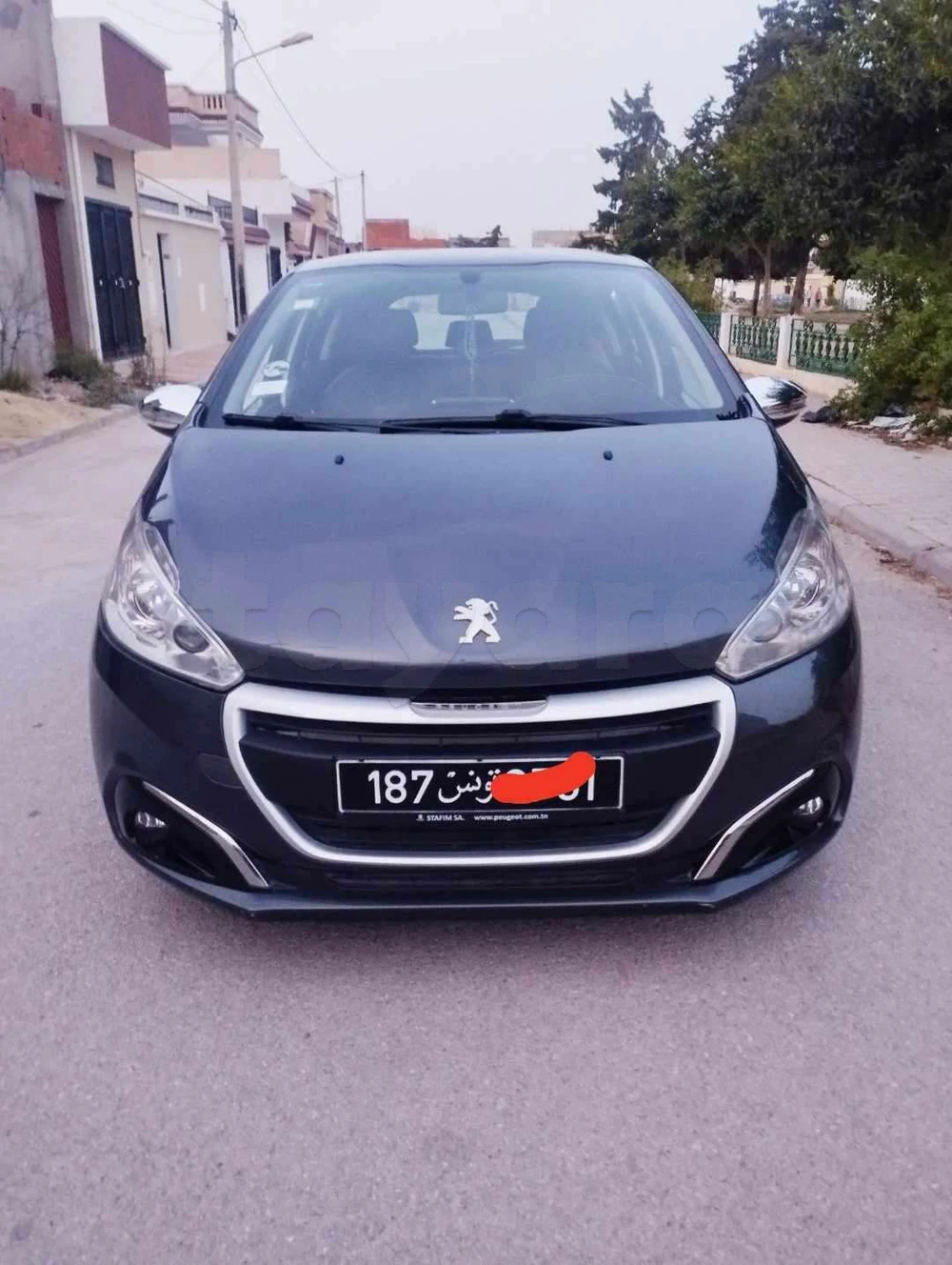 Carte voiture Peugeot 208