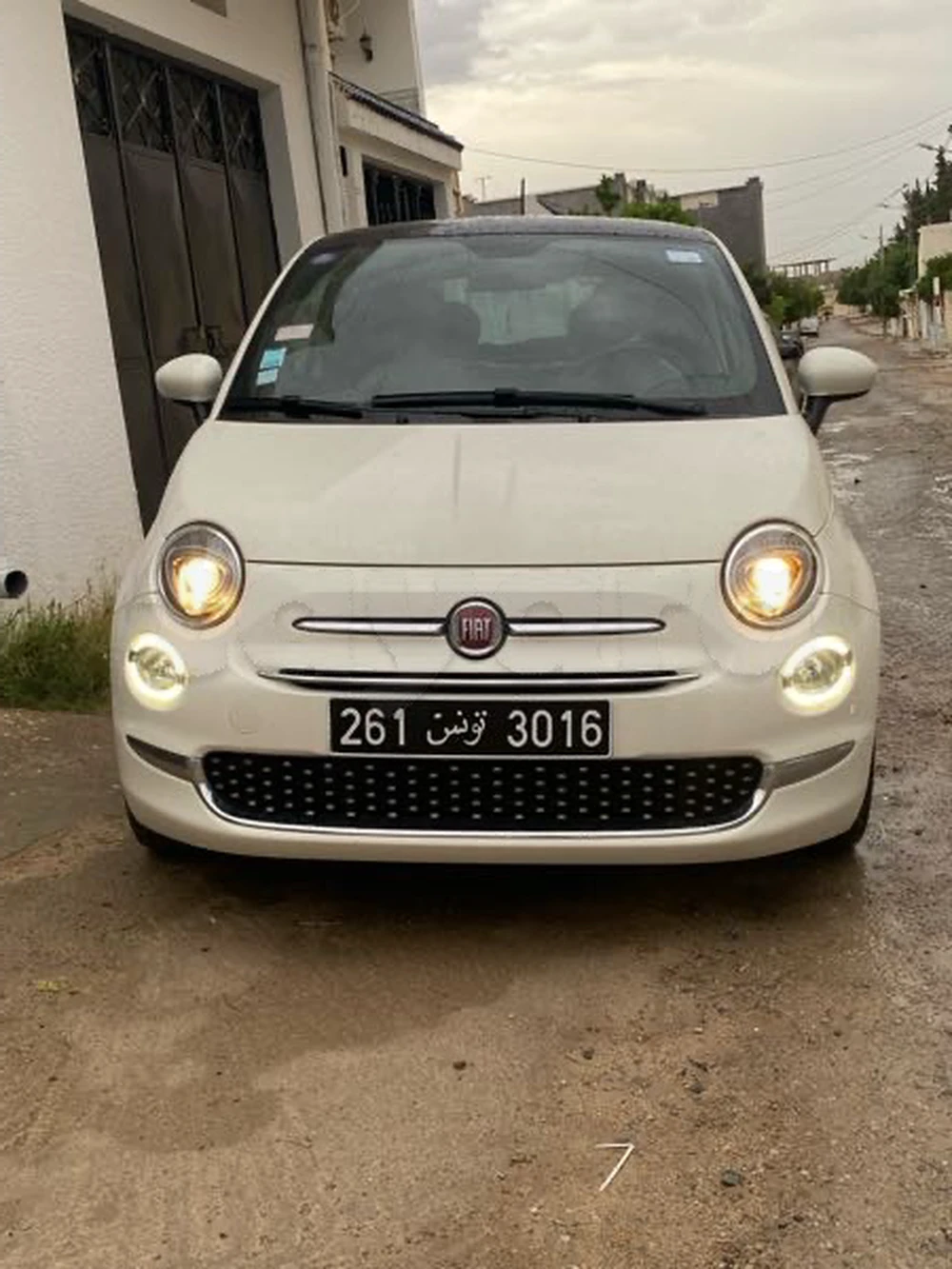 Carte voiture Fiat 500