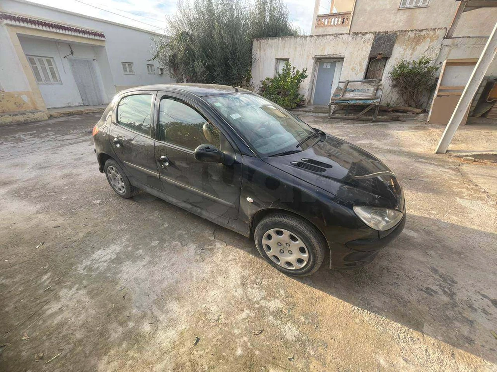 Carte voiture Peugeot 206