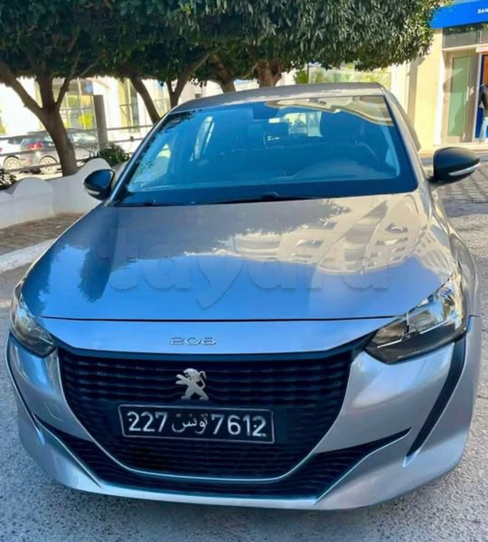 Carte voiture Peugeot 208