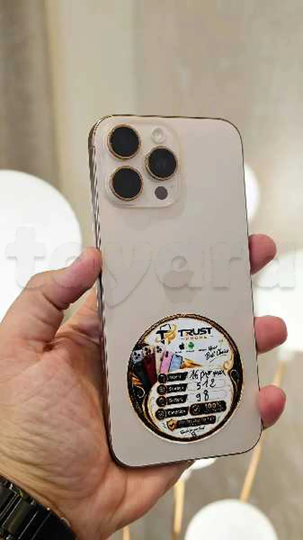 iPhone 16 Pro Max 512G et 98% neuf

wts : 20647763