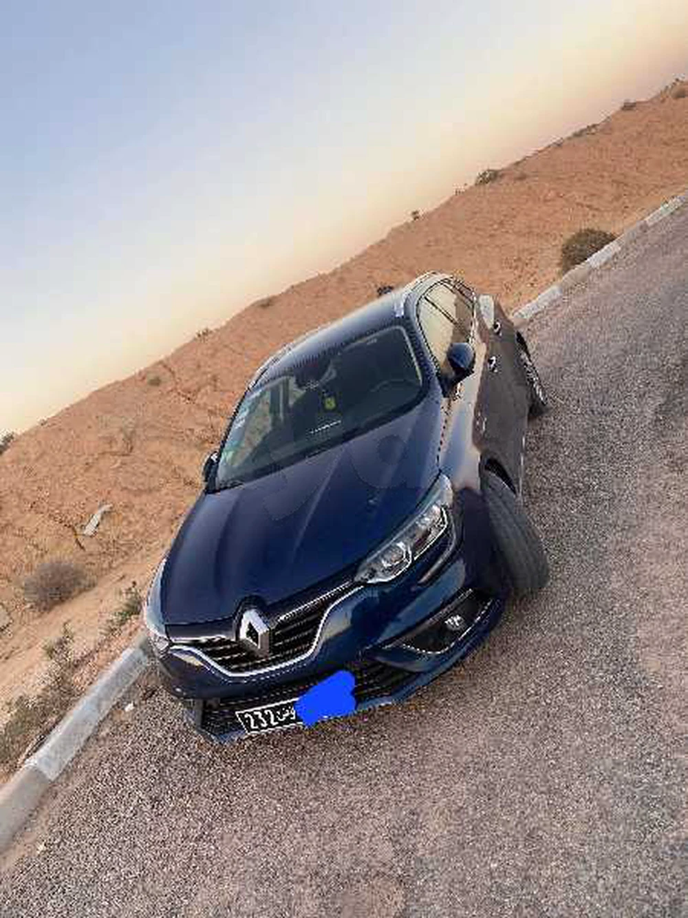 Carte voiture Renault Megane