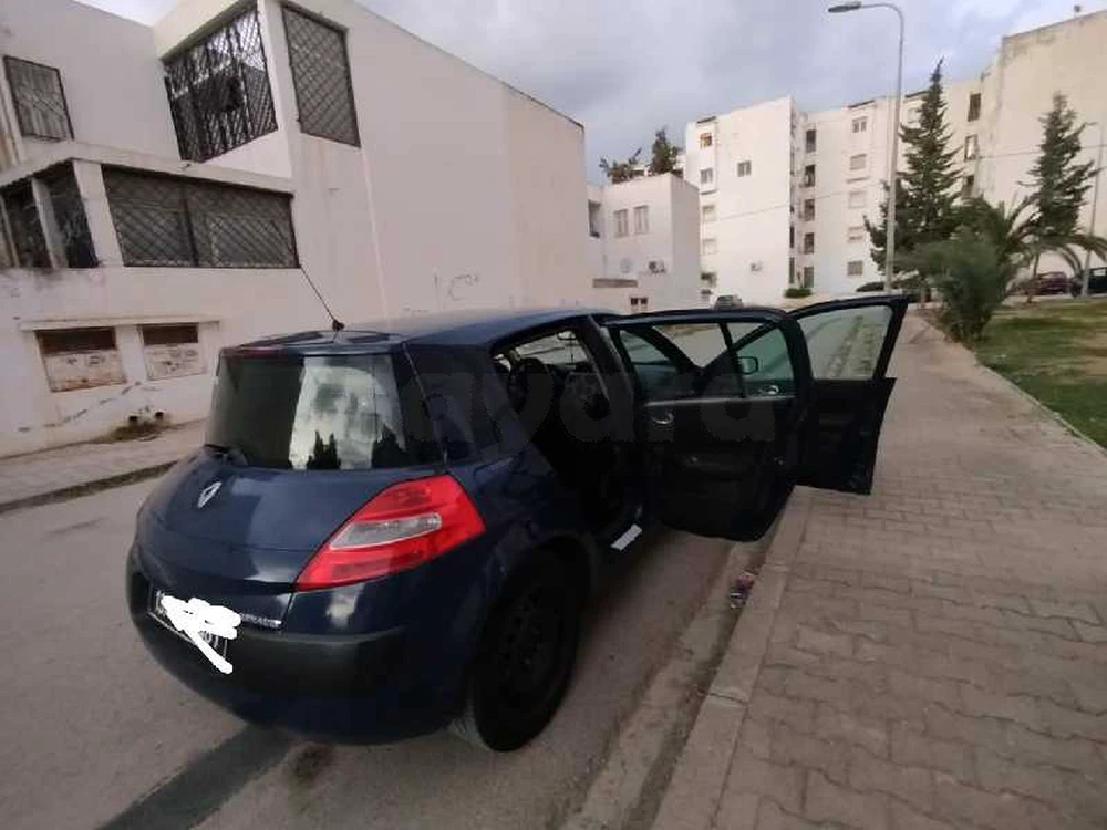 Carte voiture Renault Megane