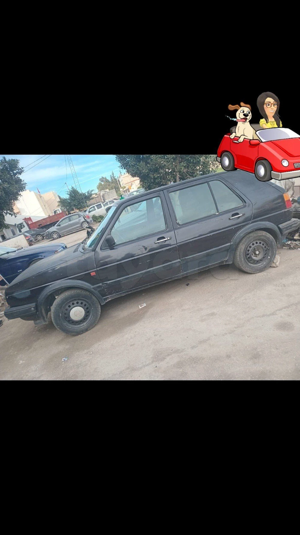 Carte voiture Volkswagen Golf