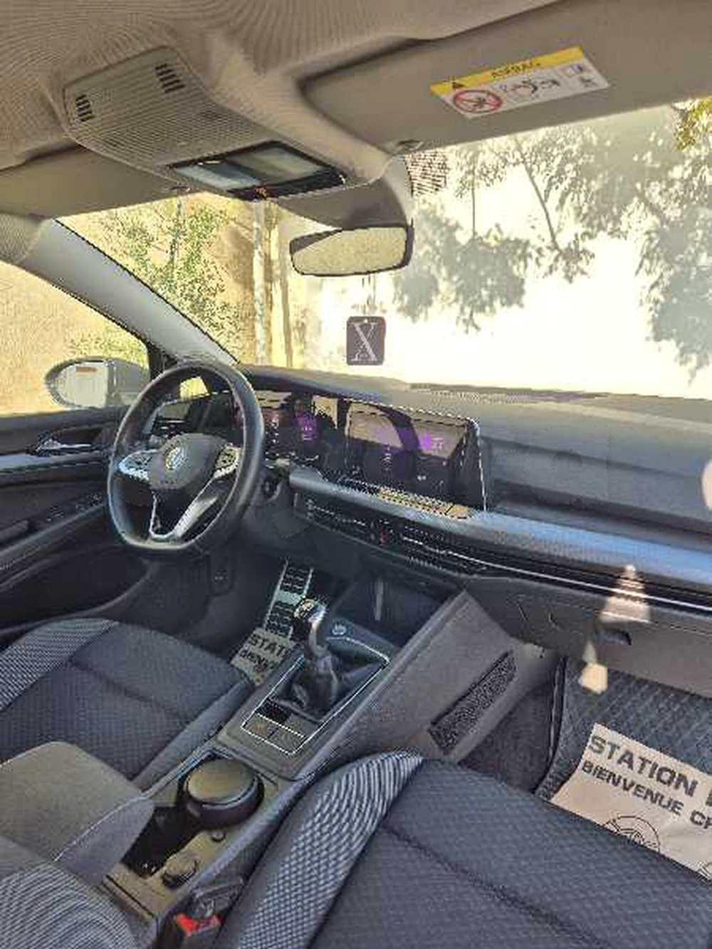 Carte voiture Volkswagen Golf 8