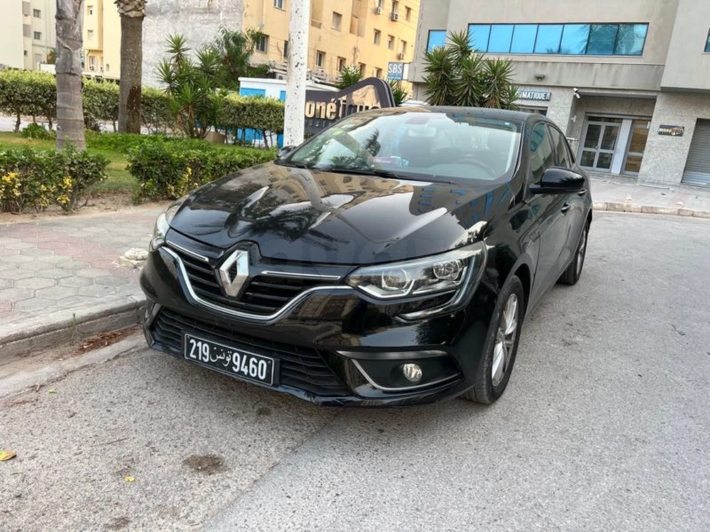 Carte voiture Renault Megane