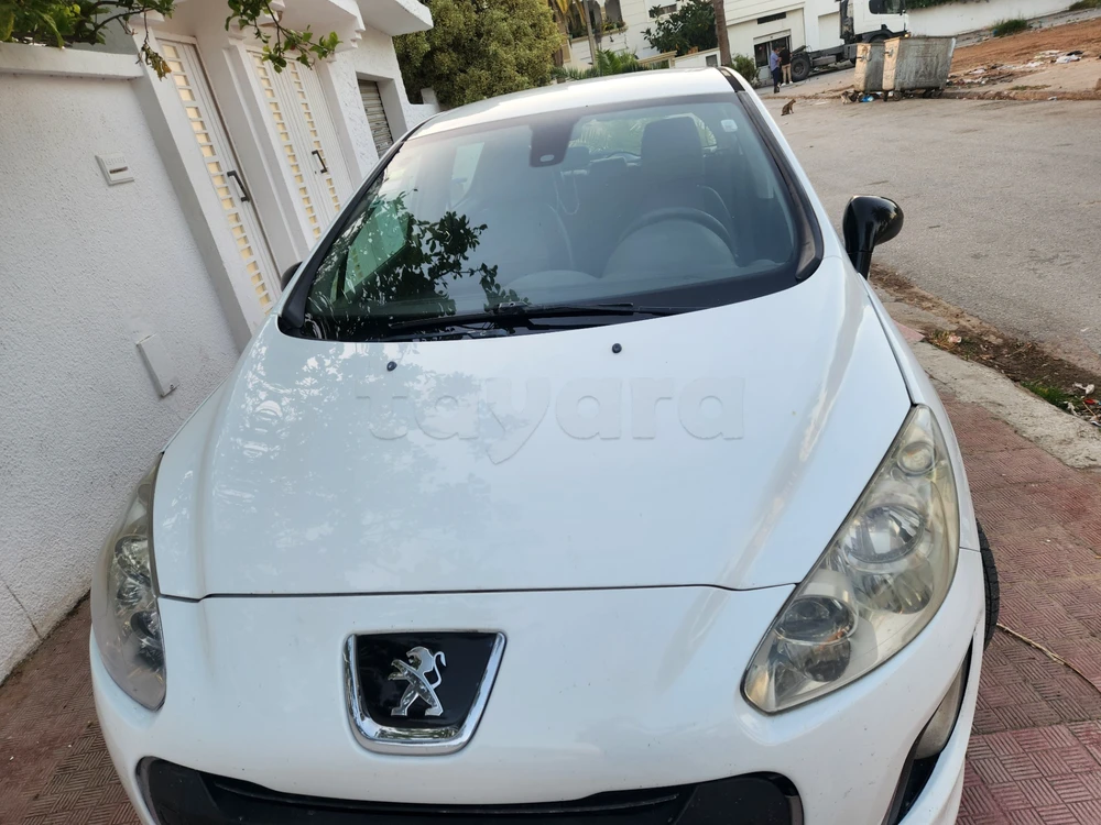 Carte voiture Peugeot 308