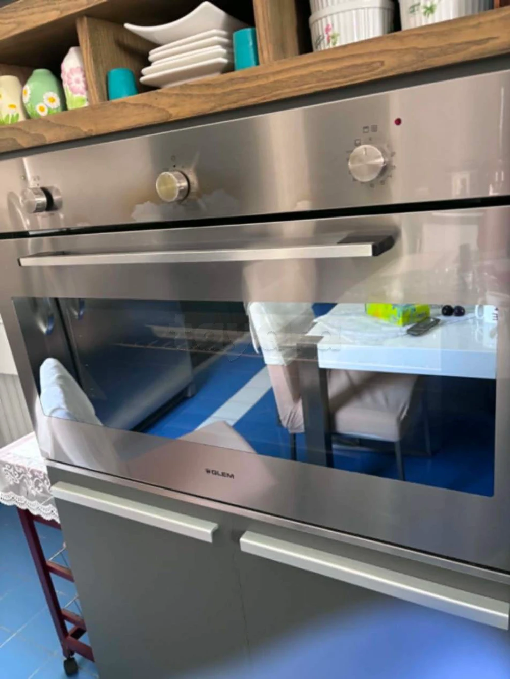 Grand Four Encastrable 90 cm Glem (Inox) – Bon état