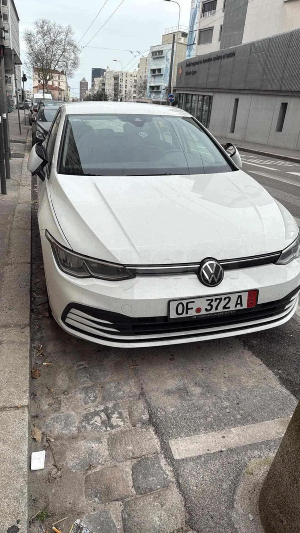 Carte voiture Volkswagen Golf