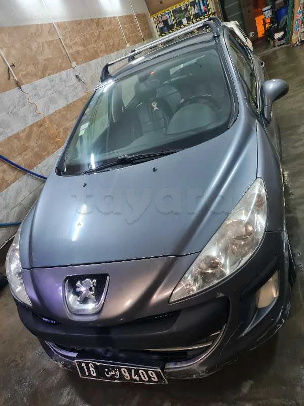 Carte voiture Peugeot 308