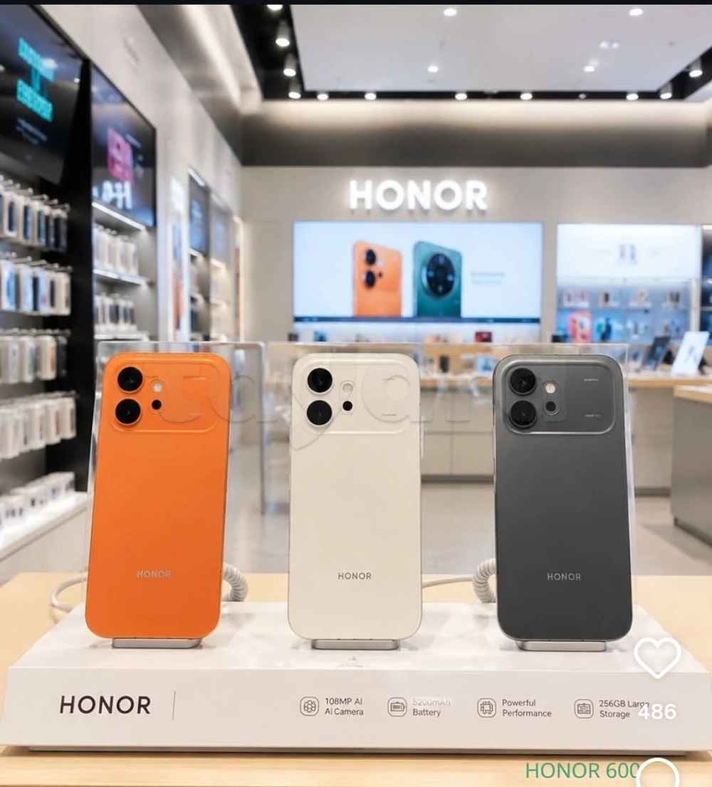 Honor 600 12/256 5G Cacheté validé✔️
➖ Prix =1600 dt Fiiiix
Couleur : Blanc /Orangé /Black 
☎️53137076 vente en ligne dispo #Tunis centre ville /Ariana 
🔴Echange :Non
🚛Livraison sur tout la Tunisie 🚚🇹🇳