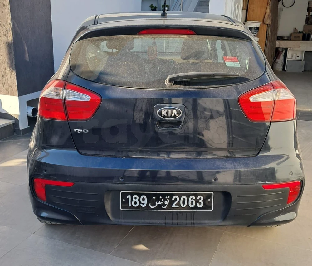 Carte voiture Kia Rio