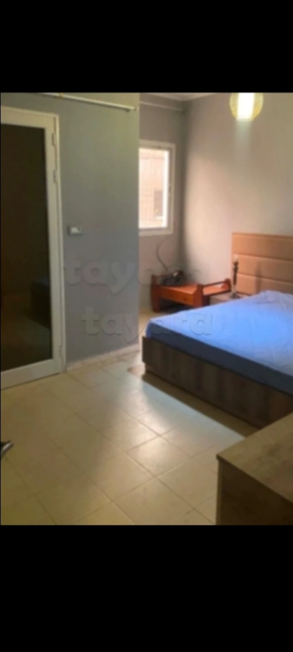 A louer bel appartement s 2 jardin manzah route x meublé