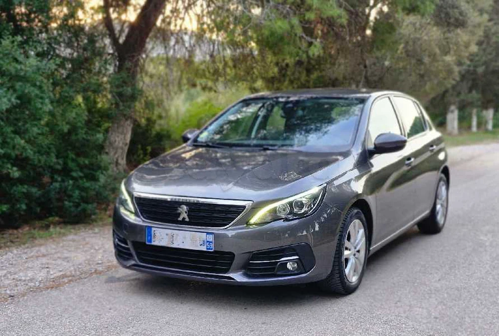 Carte voiture Peugeot 308