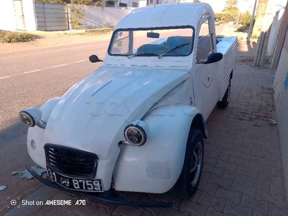 Carte voiture Citroen 2 CV