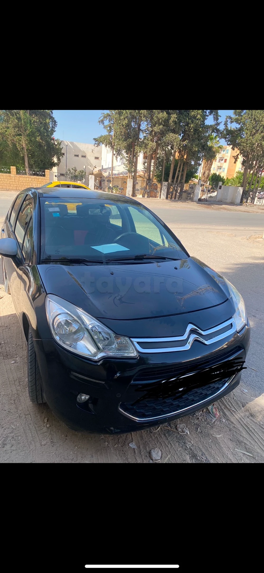 Carte voiture Citroen C3