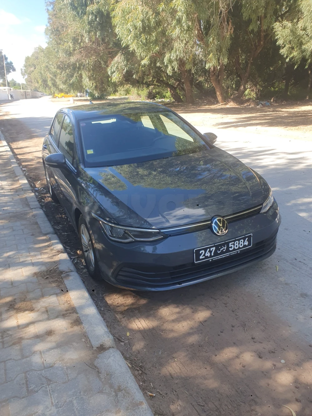 Carte voiture Volkswagen Golf 8