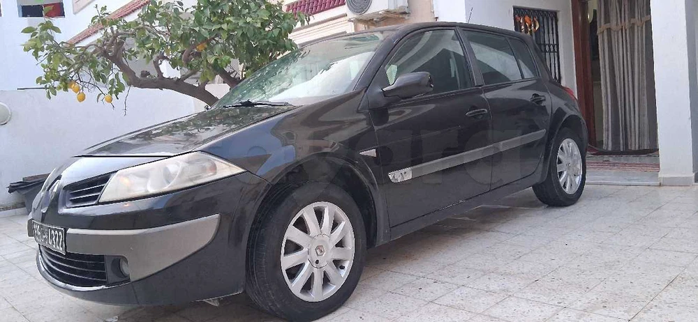 Carte voiture Renault Megane