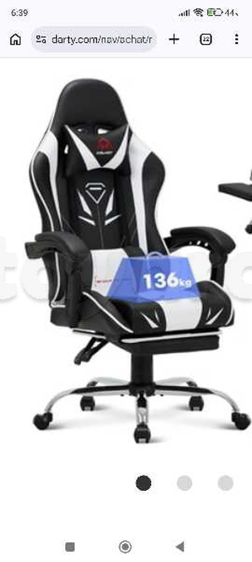 chaise gaming