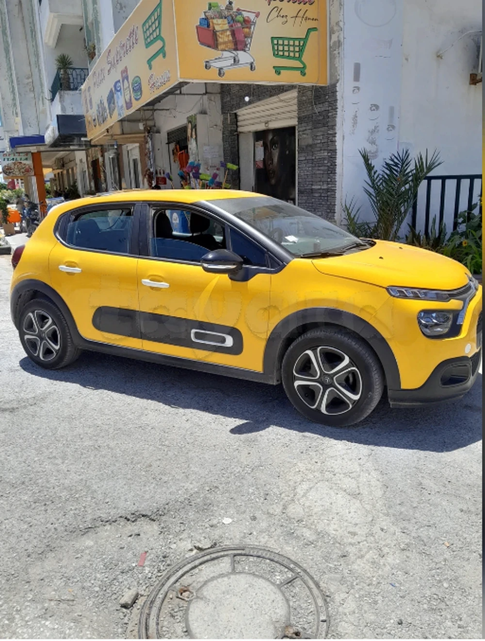 Carte voiture Citroen C3