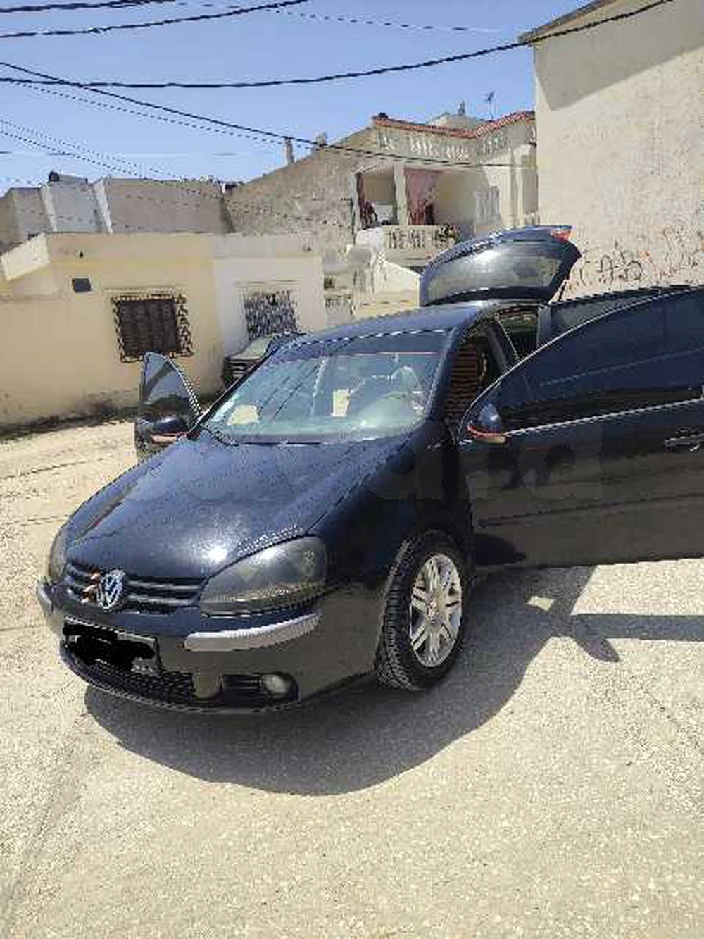 Carte voiture Volkswagen Golf 5