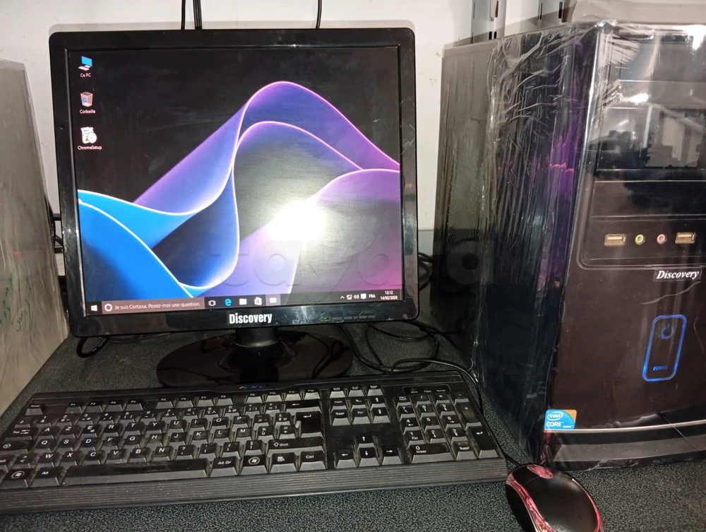 PC Bureau Complet / Intel Core i3-1ére / 4 Go RAM