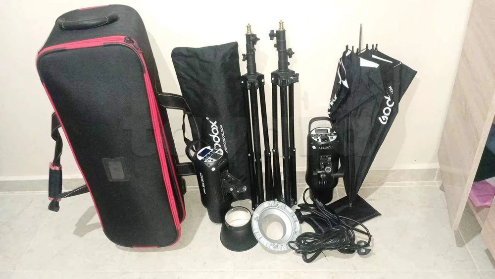 kit flash godox 300