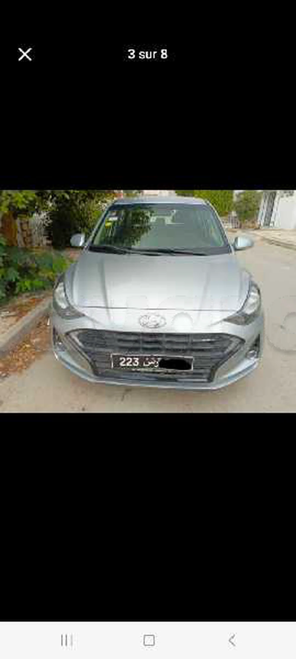 Carte voiture Hyundai Grand i10