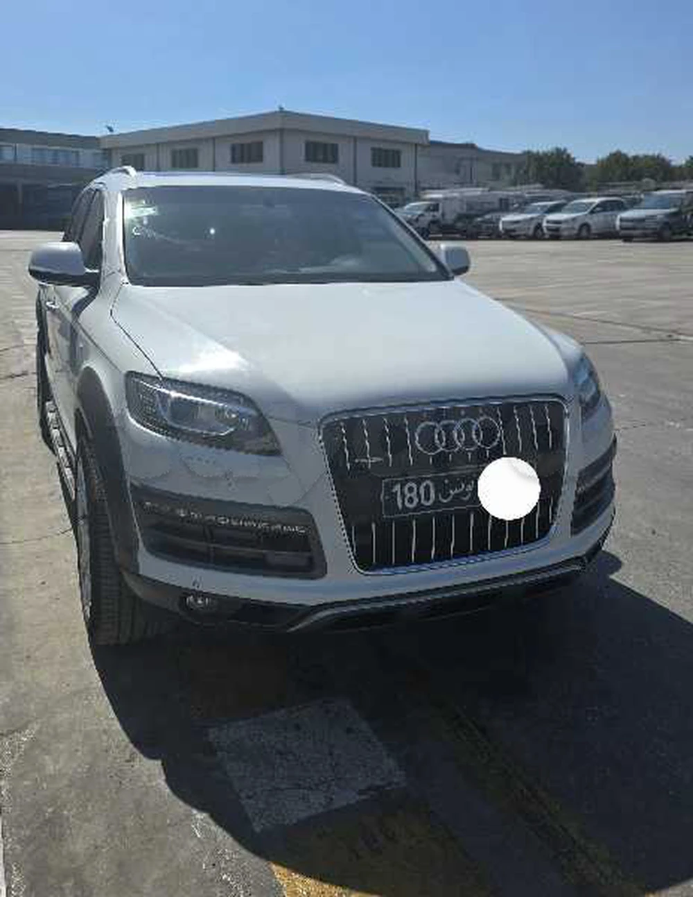 Carte voiture Audi Q7
