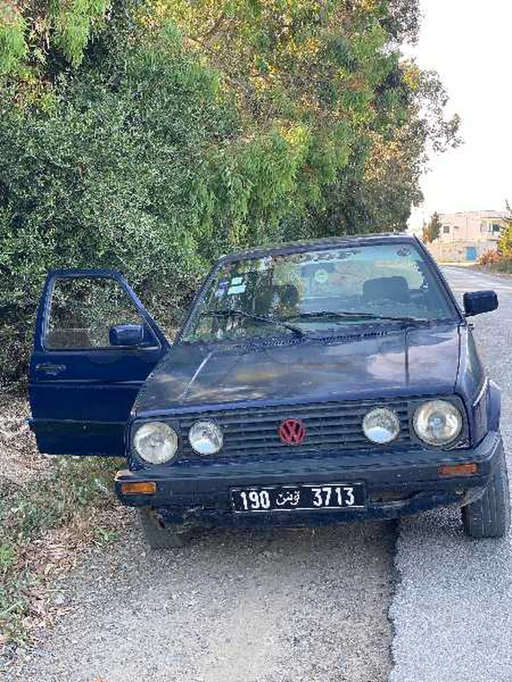 Carte voiture Volkswagen Golf 2