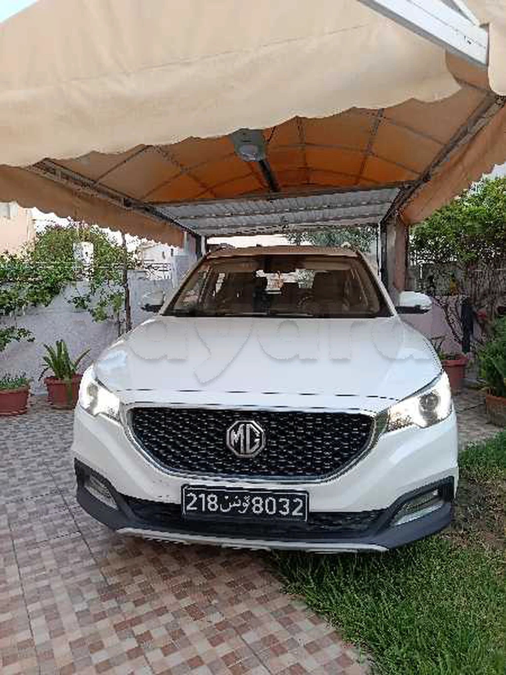 Carte voiture MG ZS
