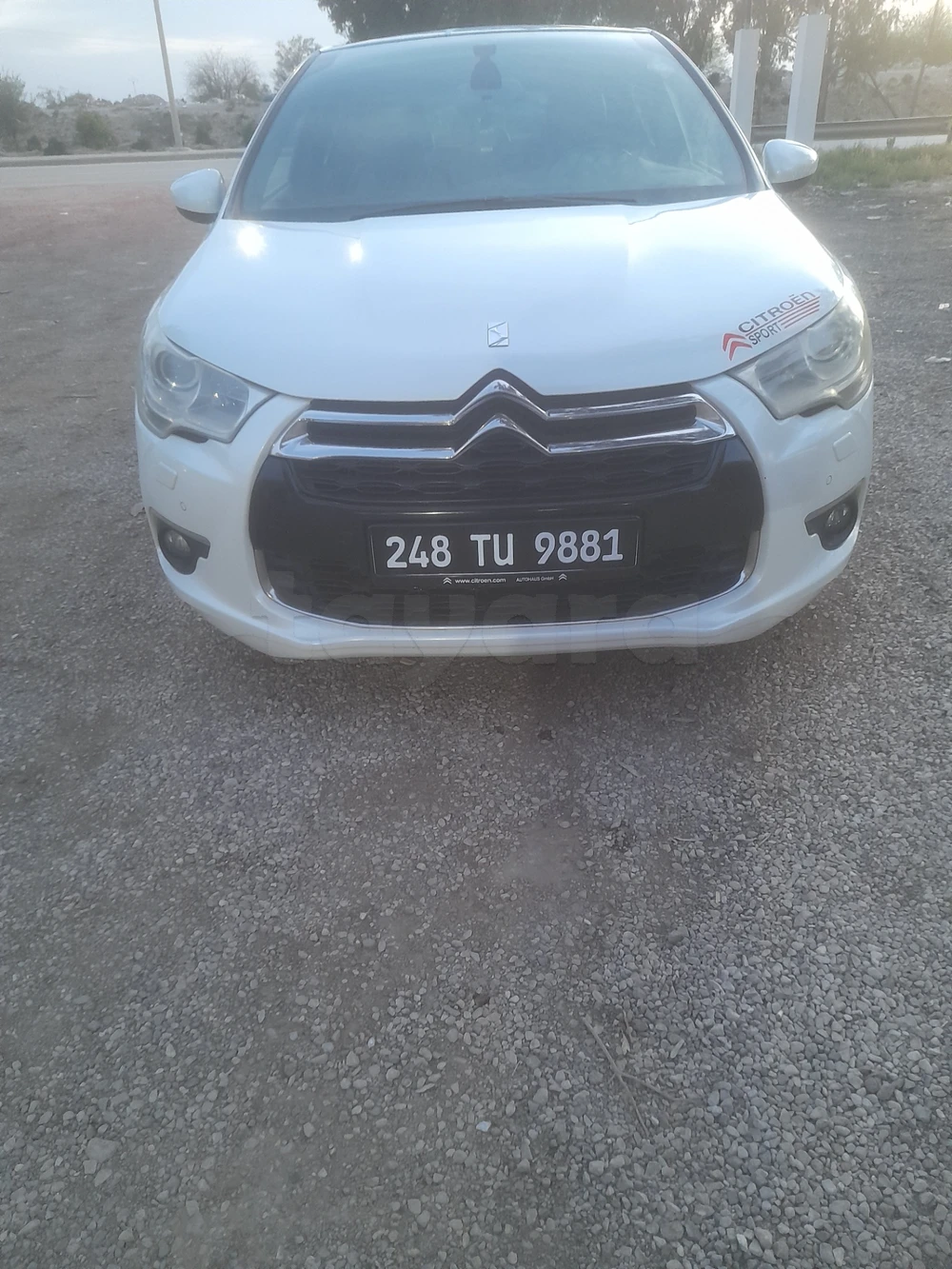 Carte voiture Citroen DS4