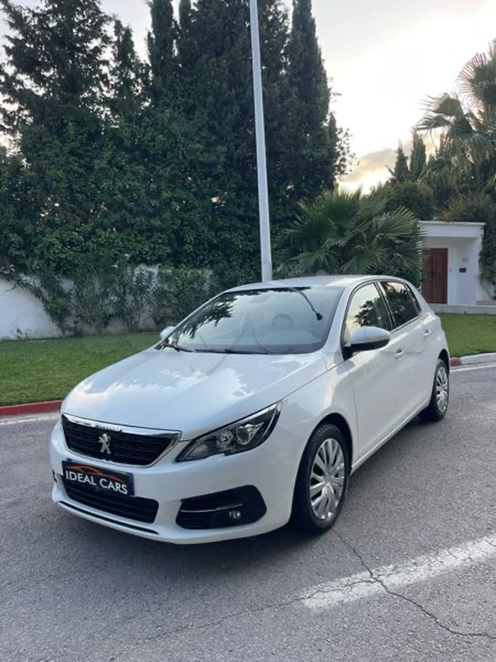 Carte voiture Peugeot 308