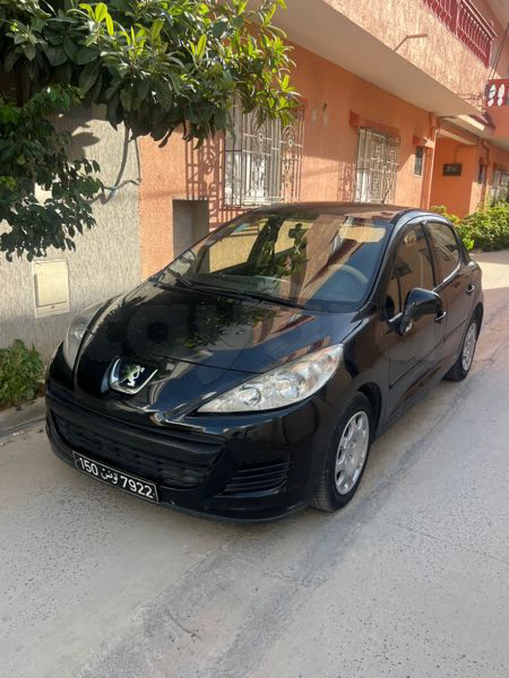 Carte voiture Peugeot 207