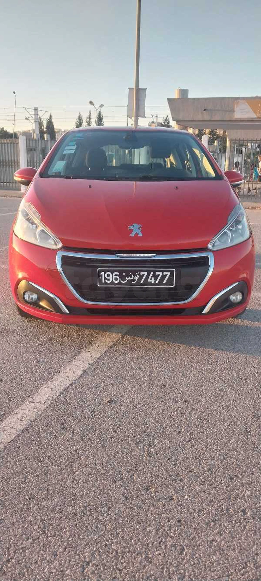 Carte voiture Peugeot 208