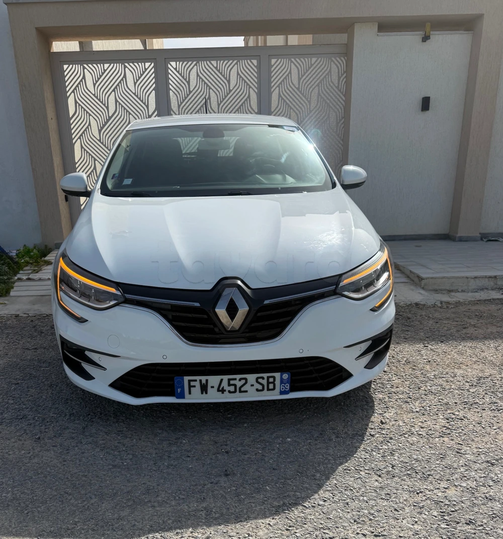 Carte voiture Renault Megane