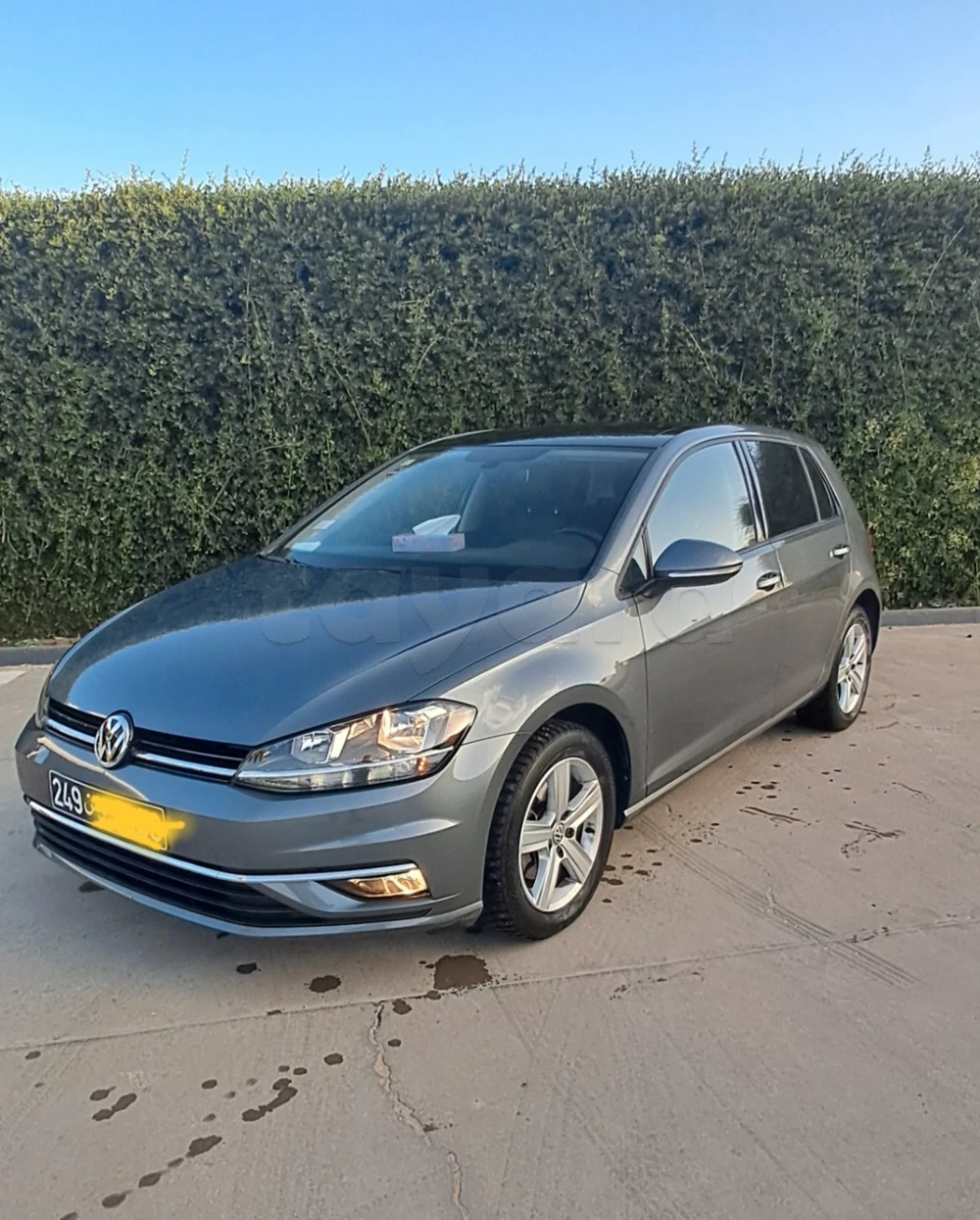 Carte voiture Volkswagen Golf 7