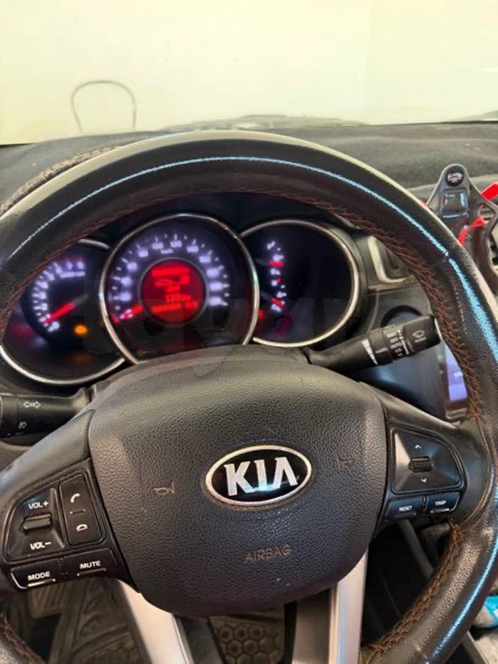 Carte voiture Kia Rio