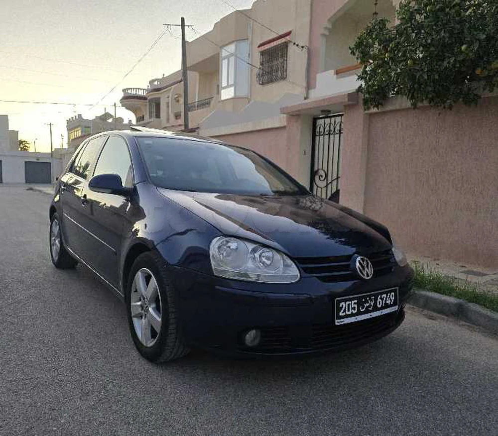 Carte voiture Volkswagen Golf