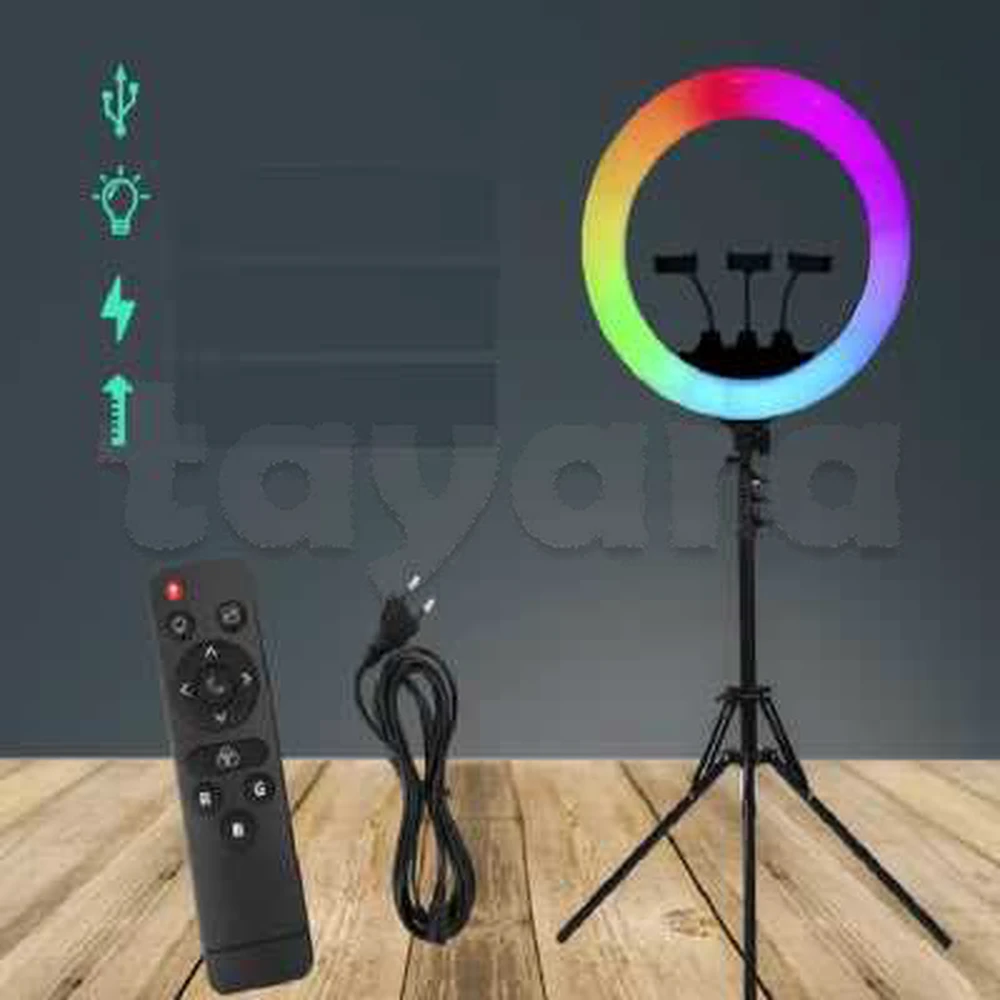 RGB LED Soft Ring light