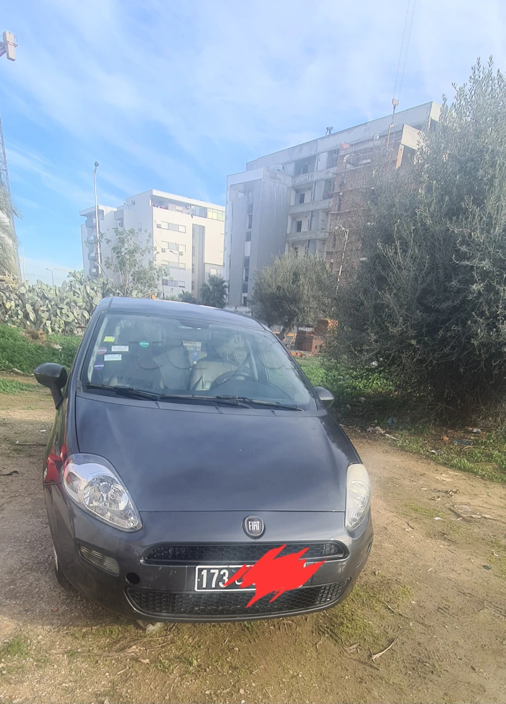 Carte voiture Fiat Grande Punto