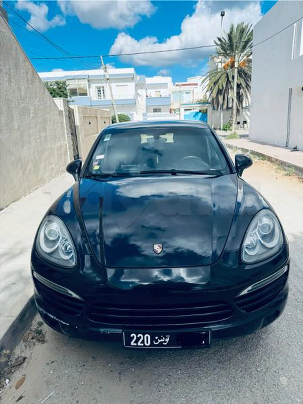 Carte voiture Porsche Cayenne