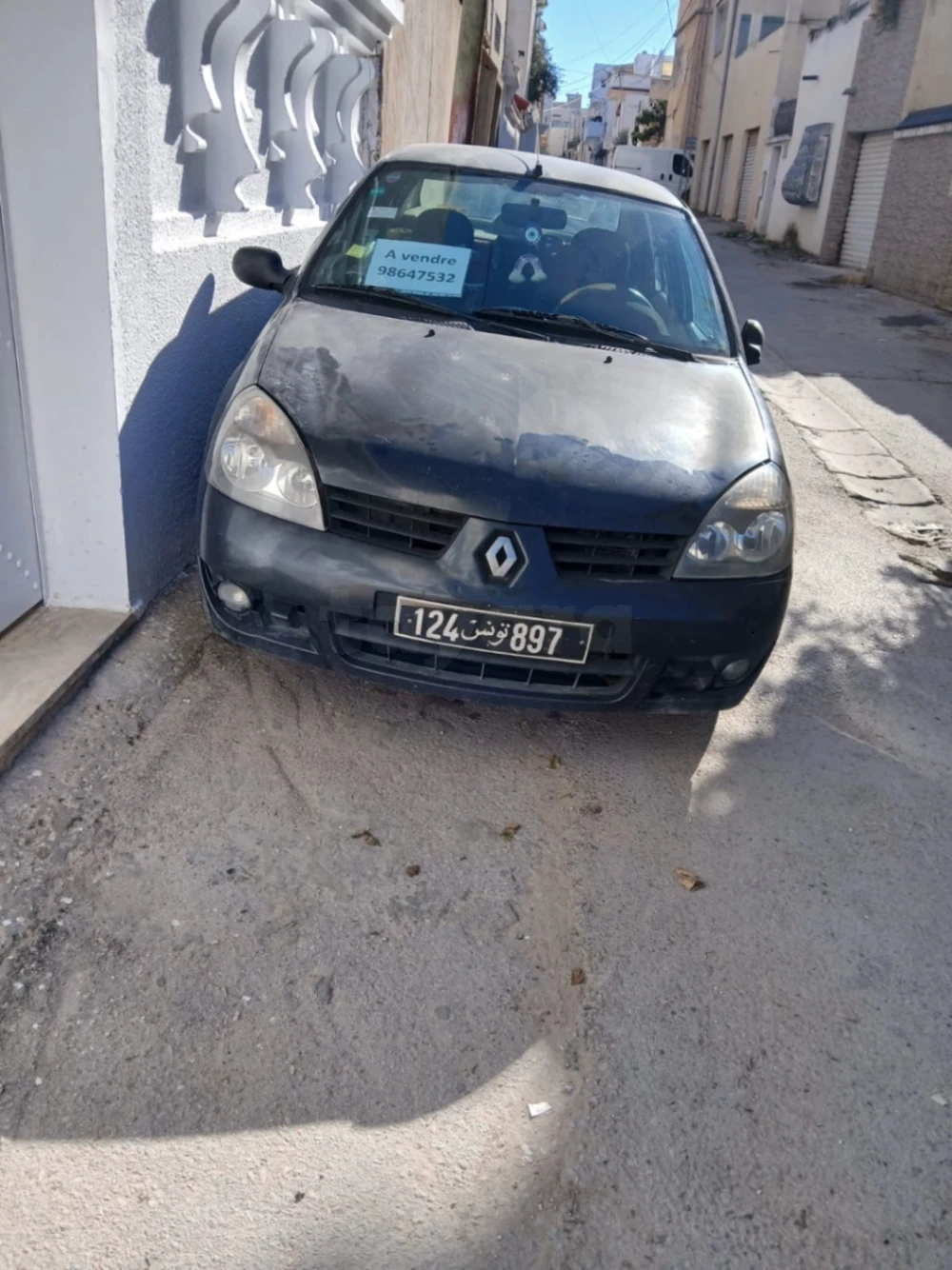 Carte voiture Renault Clio