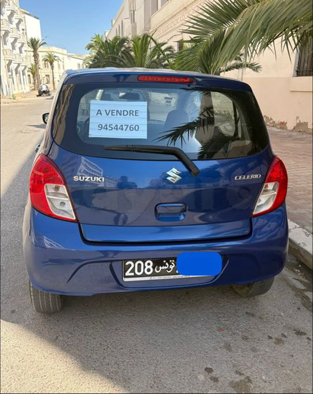 Carte voiture Suzuki Celerio