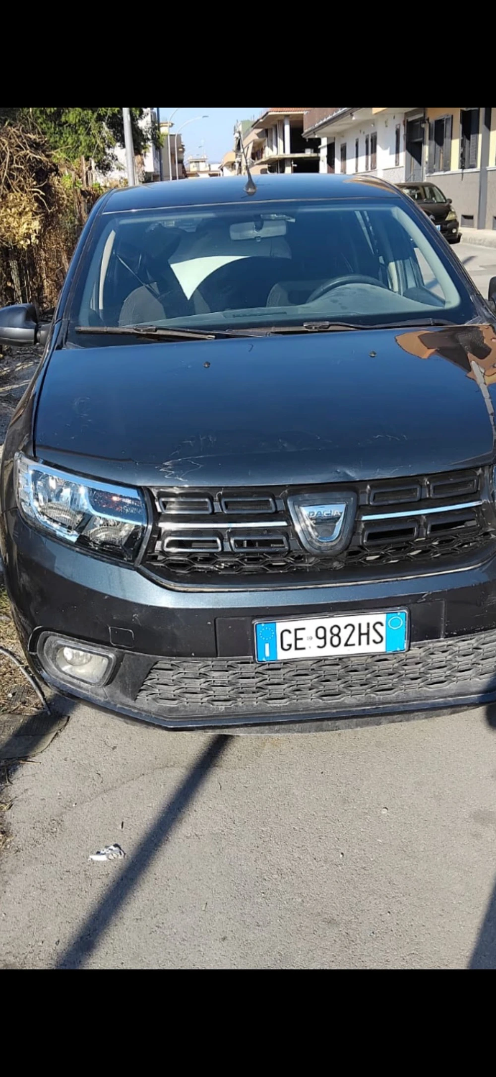 Carte voiture Dacia Sandero